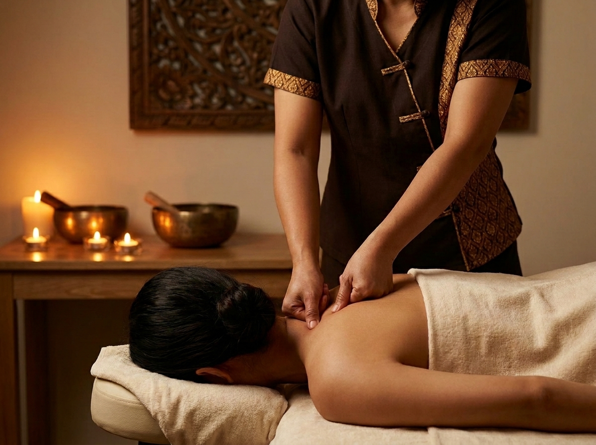 Teil-Körpermassage