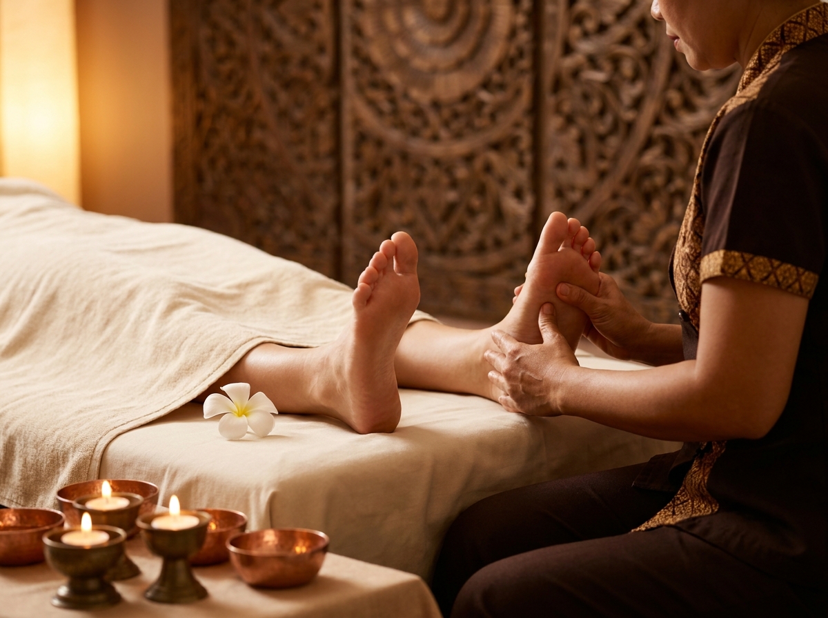 Thai Fußreflexzonen Massage